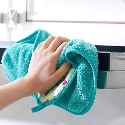 Ajamnuo Microfiber Hanging Hand Towels Set of 3 - Towel-aa1-1, Absorbent & Quick Dry