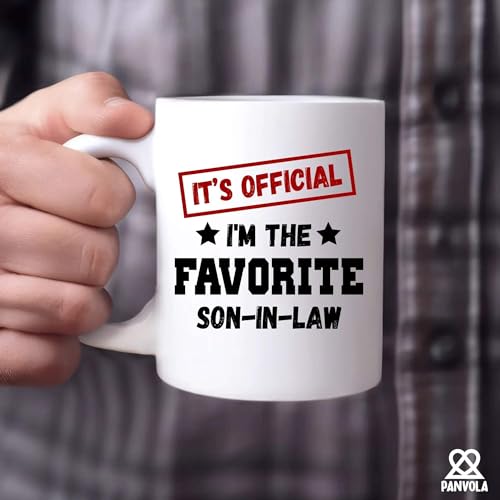Funny Son-In-Law Mug - Favorite Son-In-Law Gift Ceramic Drinkware 11 oz