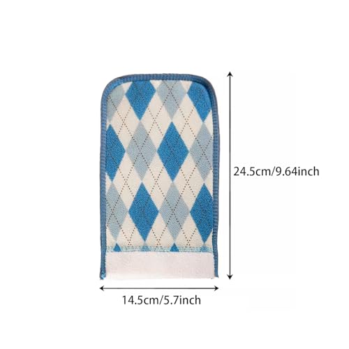 Korean Exfoliating Shower Mitt - Deep Body Scrubber & Dead Skin Remover