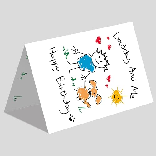 IDU Dog Dad Birthday Card ZN385 | Heartwarming Pet-Themed Design