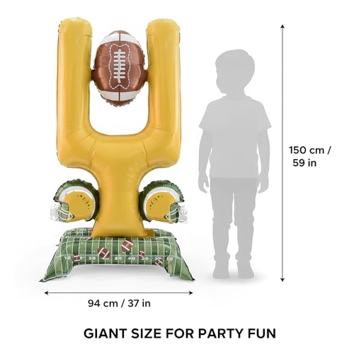 Extra-Large 59 Inch Football Goal Post Balloon for Party Decor