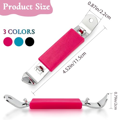 KTOJOY 3-Pack Magnetic Bottle Openers - Stainless Steel Can Tappers