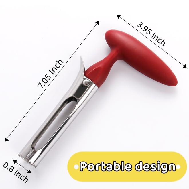 Stainless Steel Apple Corer Tool for Easy Core Removal