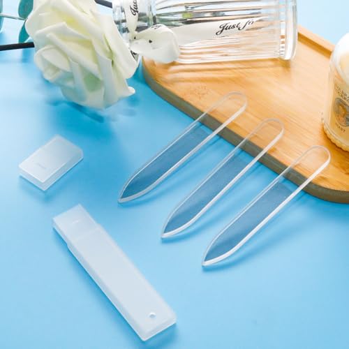 Pine & Linen 8-Piece Nano Glass Nail Files & Buffers Set