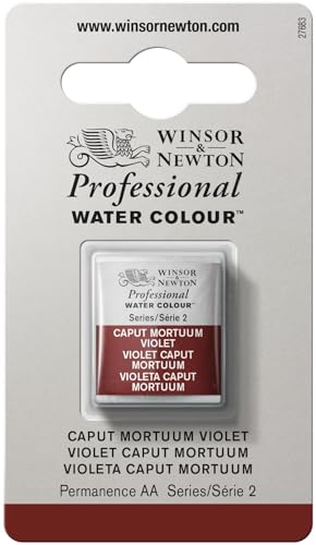Winsor & Newton Professional Watercolor Half Pan - Caput Mortuum Violet