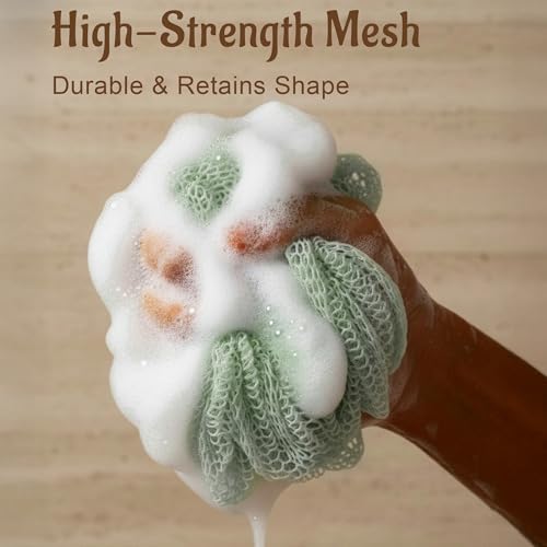 Yiclick Authentic African Net Sponge Exfoliating Body Scrubber