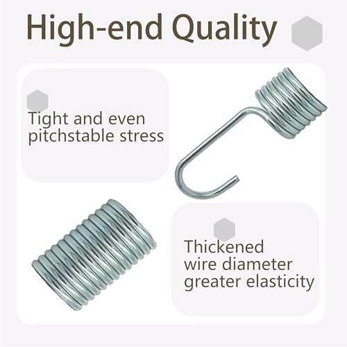 Recliner Replacement Parts - 3-5/8" Long Neck Springs (2-Pack)