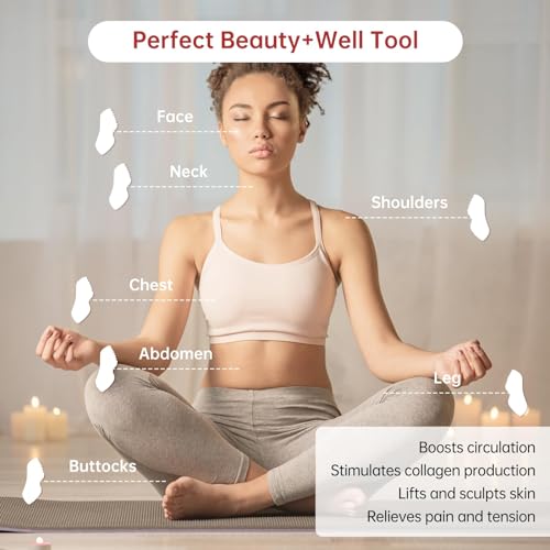 ALOYGUZ Stainless Steel Gua Sha Facial Tool for Face Sculpting & Lymphatic Drainage