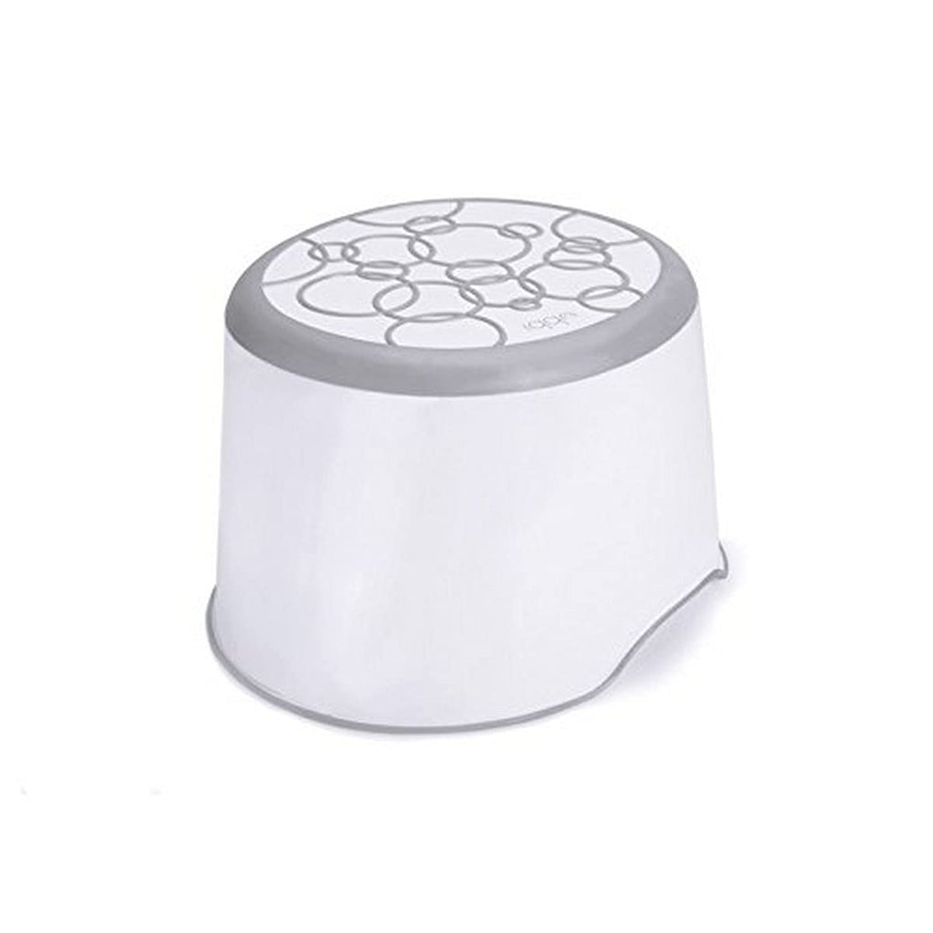 Ubbi Step Stool for Kids - Slip-Resistant Toddler Potty Training Stool with Soft Grip - Gray