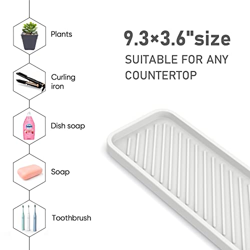Silicone Sponge Holder Tray for Kitchen Sink - Non-Slip Organizer