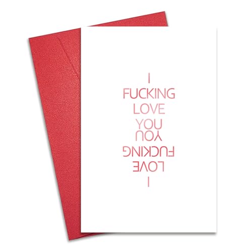 Funny Birthday & Anniversary Card for Him/Her - Humorous Love Note