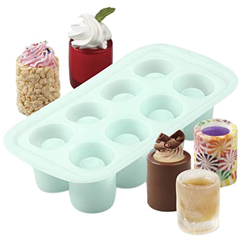 Wilton 8-Cavity Silicone Mold for Edible Shot Glasses