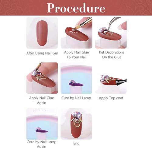 ROFIBUT Letter Nail Art Charms 140Pcs 3D Candy Color Alphabet Resin Gems
