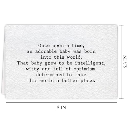 Funny Sarcastic Birthday Card for Friends & Colleagues