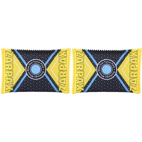 Zarpax Rechargeable Dehumidifier Bags - 2 Pack, 4.4 oz Moisture Absorbers