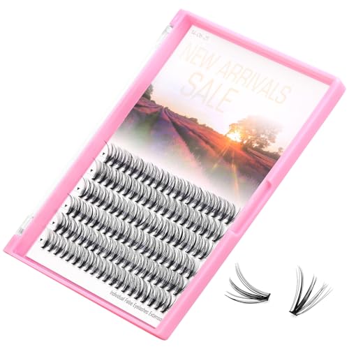 Vayator 20D D Curl Individual Cluster Eyelashes 120pcs Soft Natural