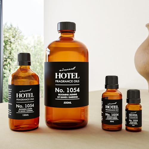 Air-Scent Jasmine Hotel Diffuser Oil - Luxury Fragrance Blend, 0.34 Fl Oz