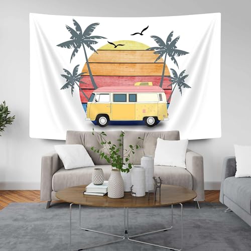 JAWO North Carolina Retro Wall Tapestry for College Dorm & Room Decor