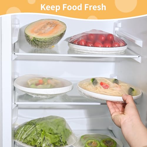 200 Reusable Bowl Covers for Food Storage & Bread Proofing - BPA-Free