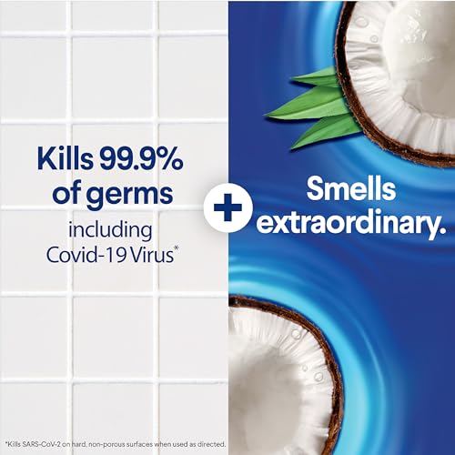 Clorox Scentiva Wet Mopping Cloths, Coconut & Waterlily, 24 Refills