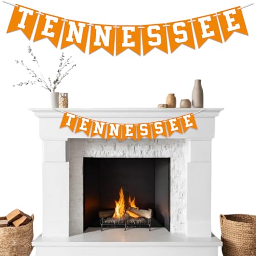 Tennessee Volunteers Pennant Banner - Orange Party Decoration