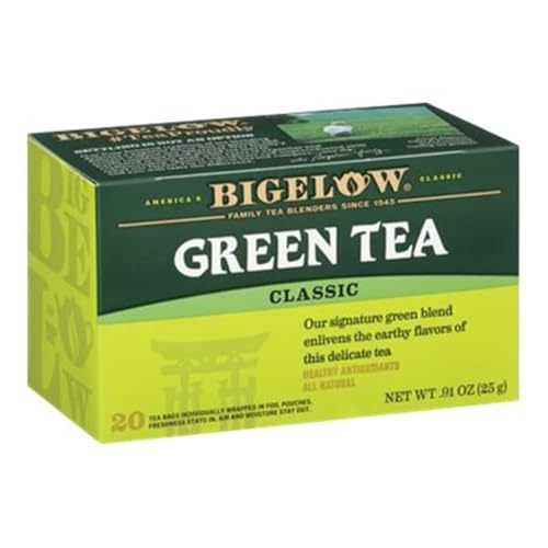 Bigelow Green Tea Bags - 28 Count Light & Fragrant Brew