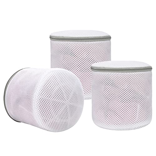 GOGOODA Bra Laundry Wash Bags for Delicates, 3-Pack Mesh Protector Bags