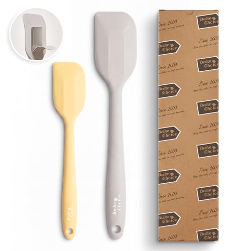 Bake Choice Silicone Spatula Set - 2 Heat Resistant Tools