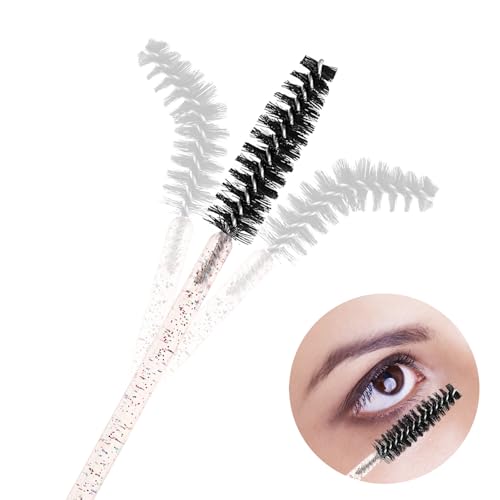 Tbestmax 200Pcs Disposable Mascara Wands & Eyelash Brushes