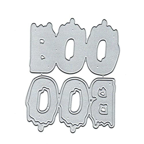 Halloween Skull & Ghost Metal Cutting Dies for DIY Crafting