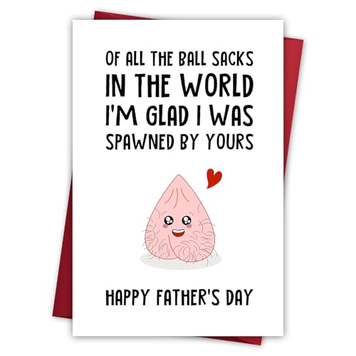 Funny Father's Day Card - Humorous Gifts for Dad from Kids
