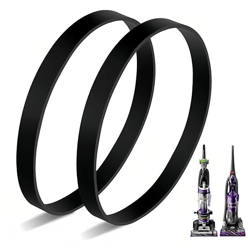 JEDELEOS 2-Pack Replacement Vacuum Belts for Bissell Powerlifter & CleanView