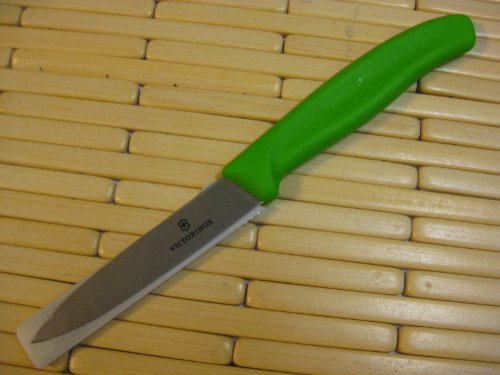 Victorinox 3.25 Inch Swiss Classic Green Paring Knife - Straight Edge