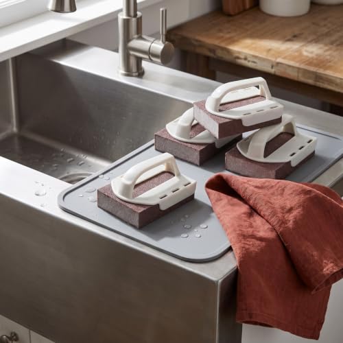 Holibanna 5-Pack Emery Cleaning Sponges for Multi-Surface Use