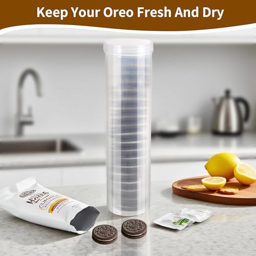 Dukrouk Storage Container for Oreos - 2PCS, 501-800ML