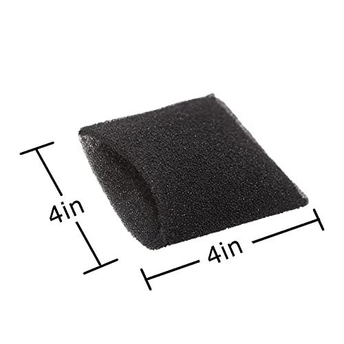 4-Pack Foam Tank Filters for Hoover Steam Vacuum Cleaner F5800