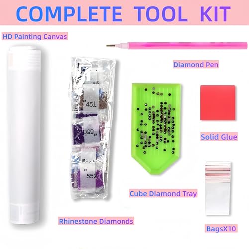 London Streets 5D Diamond Painting Kit for Adults - Full Drill Art