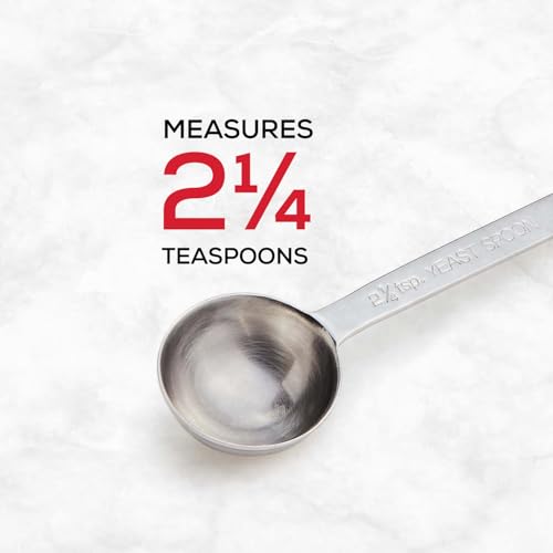 King Arthur Yeast Measuring Spoon - 2.25 Teaspoons Stainless Steel