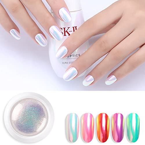 Magic Mirror Chrome Nail Powder Pearl Glitter Nail Art Pigment