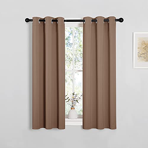 NICETOWN Blackout Curtains - 29x45 Inch Thermal Insulated Drapes (Set of 2)
