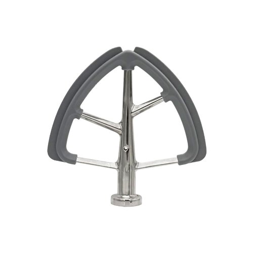 Stainless Steel Replacement Parts 5QT Bowl and 3 Pieces Attachments Wire Whip, Flat Beater with silicone edges, Dough Hook,Compatible with KitchenAid 4.5-5 Qt Tilt Head Stand Mixer K45, K45SS
