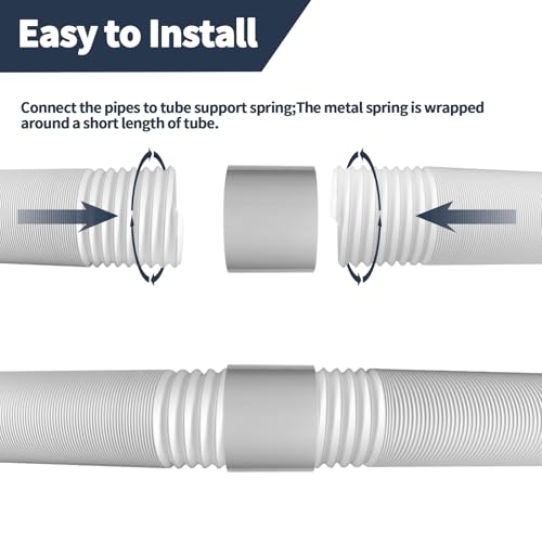 5.1 Inch Portable Air Conditioner Hose Extension Coupler - Universal Vent Connector