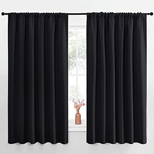 NICETOWN Blackout Curtains - 70" x 63" Thermal Insulated Drapes, 2 Panels