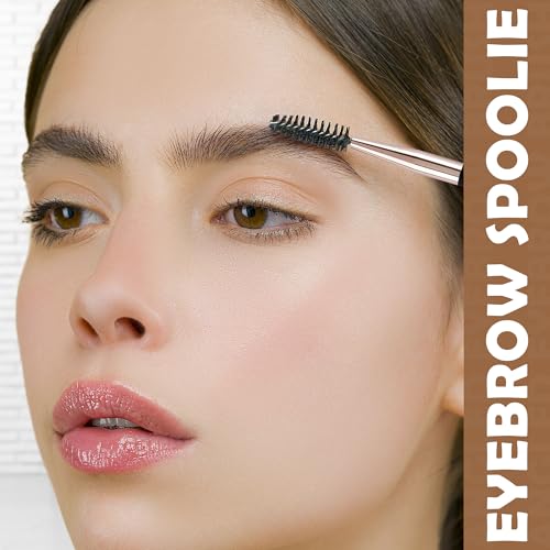Profusion Cosmetics Dual-Ended Angled Eyebrow Brush and Spoolie