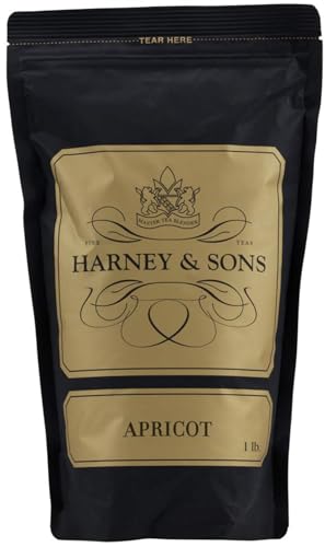 Harney & Sons Apricot Loose Leaf Black Tea, 16 oz - Caffeinated