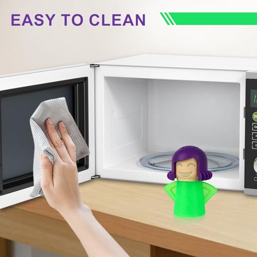 iFlyMars Green Microwave Steam Cleaner Reusable Kitchen Tool