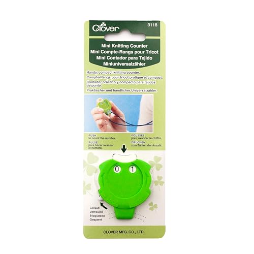 Clover Pendant Knitting Stitch Counter - Mini Kacha-Kacha
