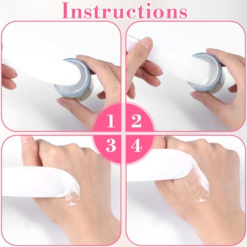 Abeillo 10 Pcs Plastic Cosmetic Spatulas 8.26 Inch Face Mask Applicator