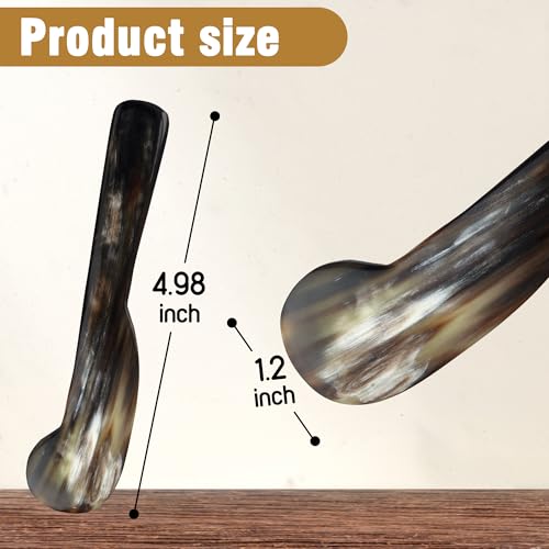 Elegant Handcrafted Horn Butter Knife Spreader - Versatile Kitchen Tool