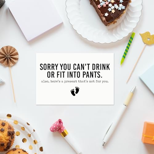 Funny Baby Shower Card for New Parents – Sarcastic Congrats